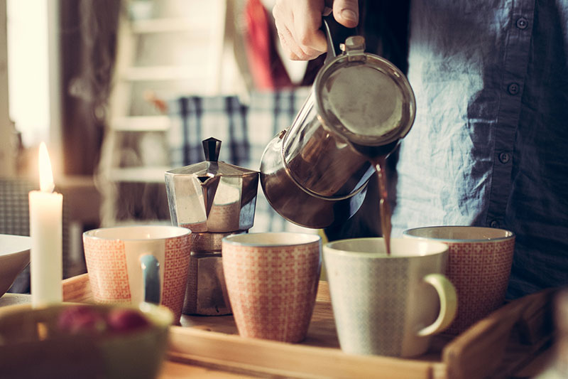 pop-up cafe